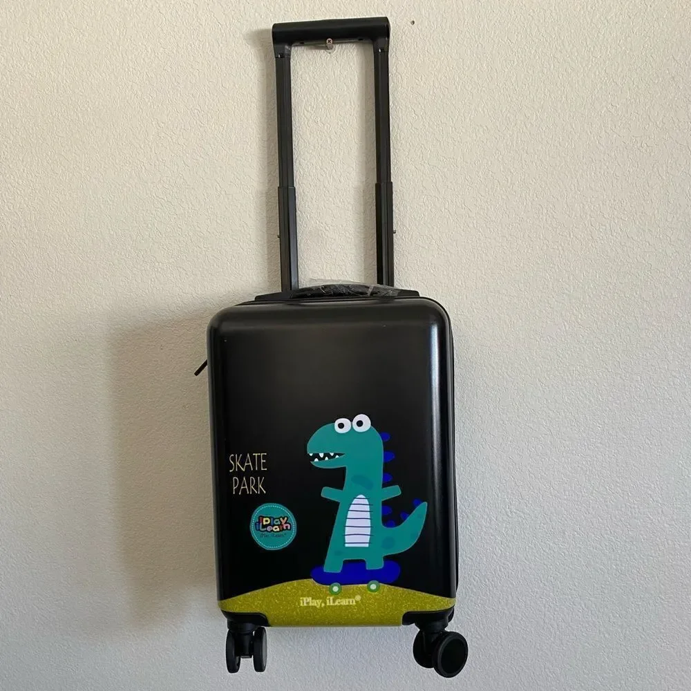 iPlay iLearn Kids Carry On Luggage NWOT